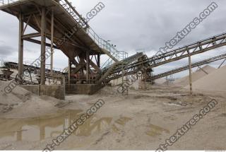 Photo Textures of Background Gravel Quarry